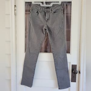 American Eagle flex grey jeans